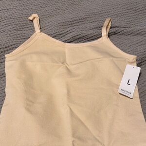 Shapemint Essentials Empetua Beige Camisole Top
